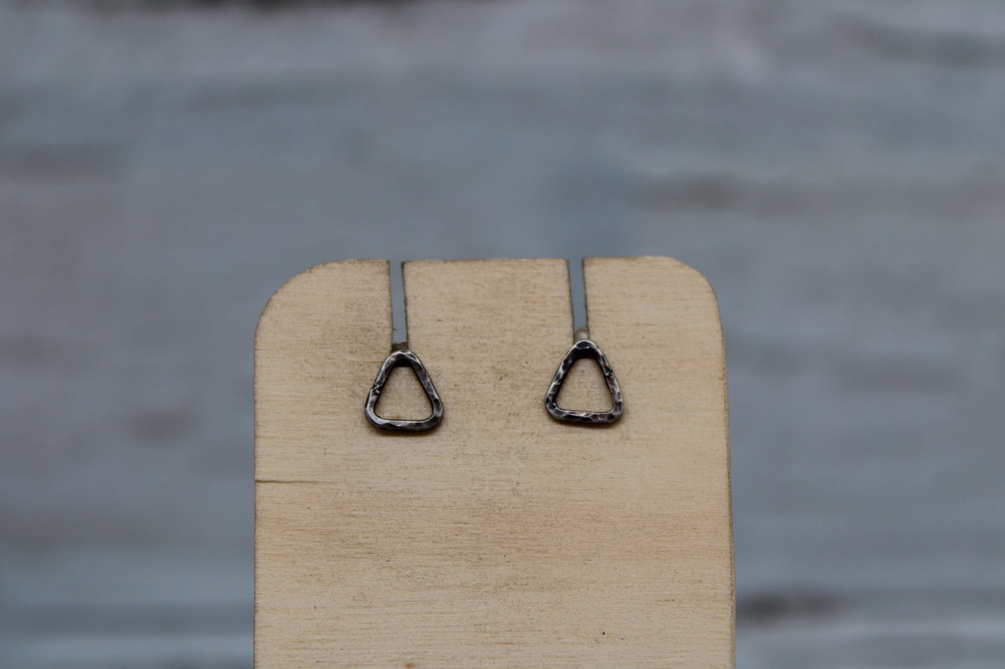 Open Triangle Studs