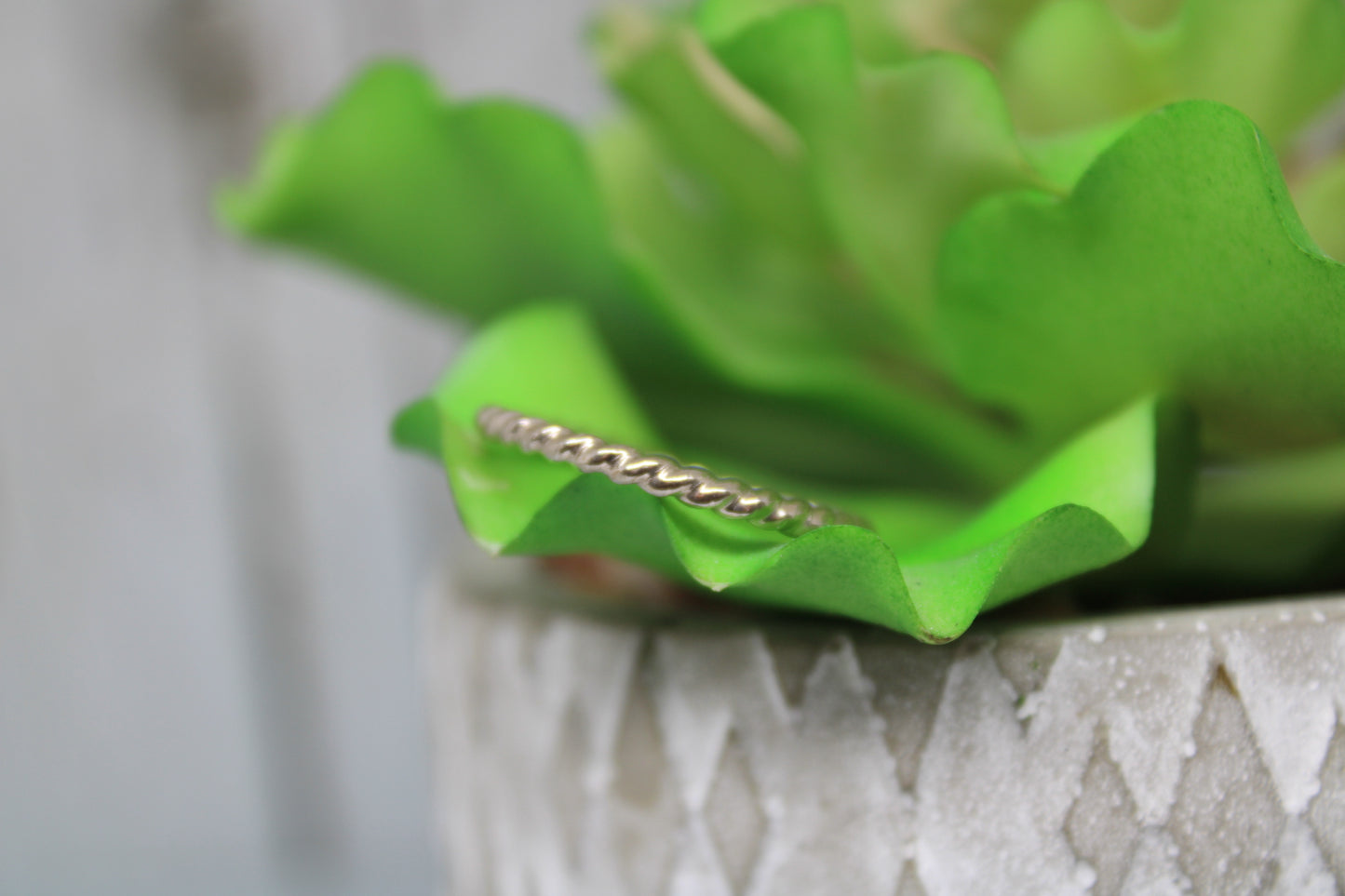 Twisted Wire Ring
