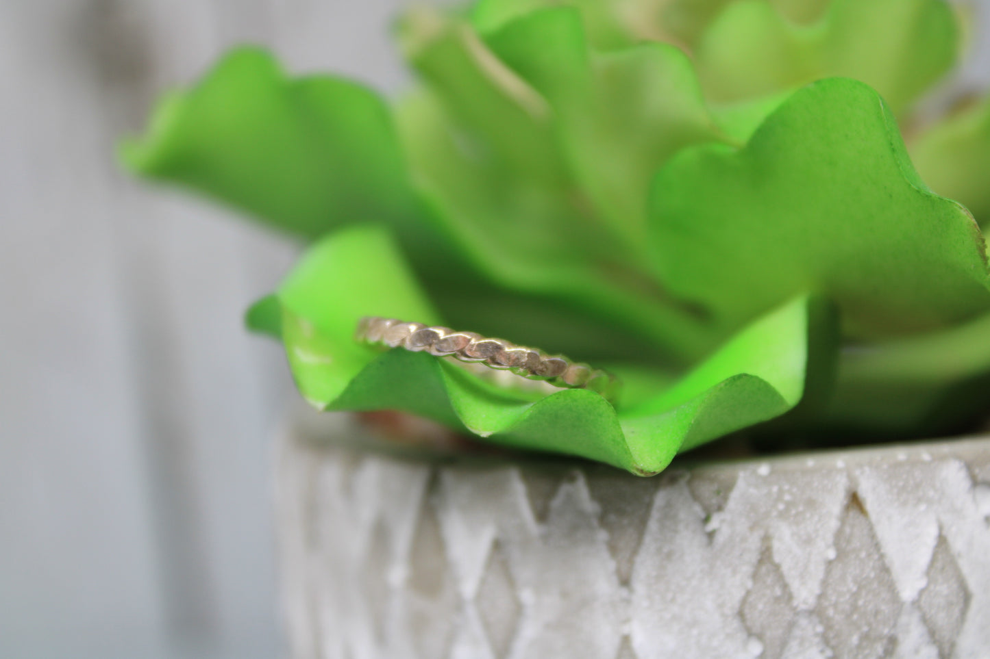 Twisted Wire Ring