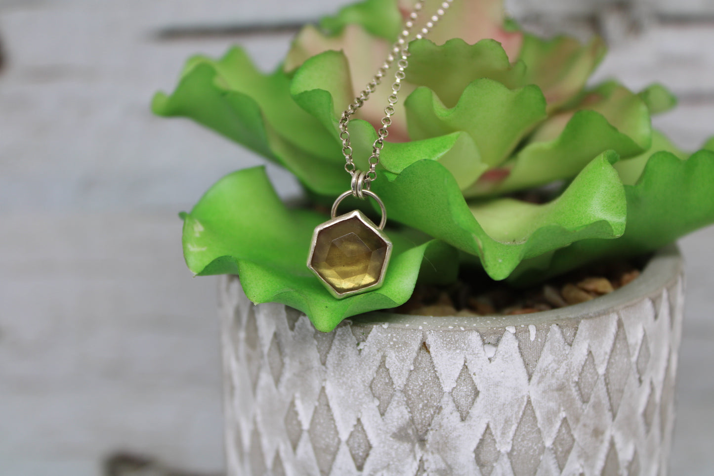 Colour Changing Zultanite Necklace