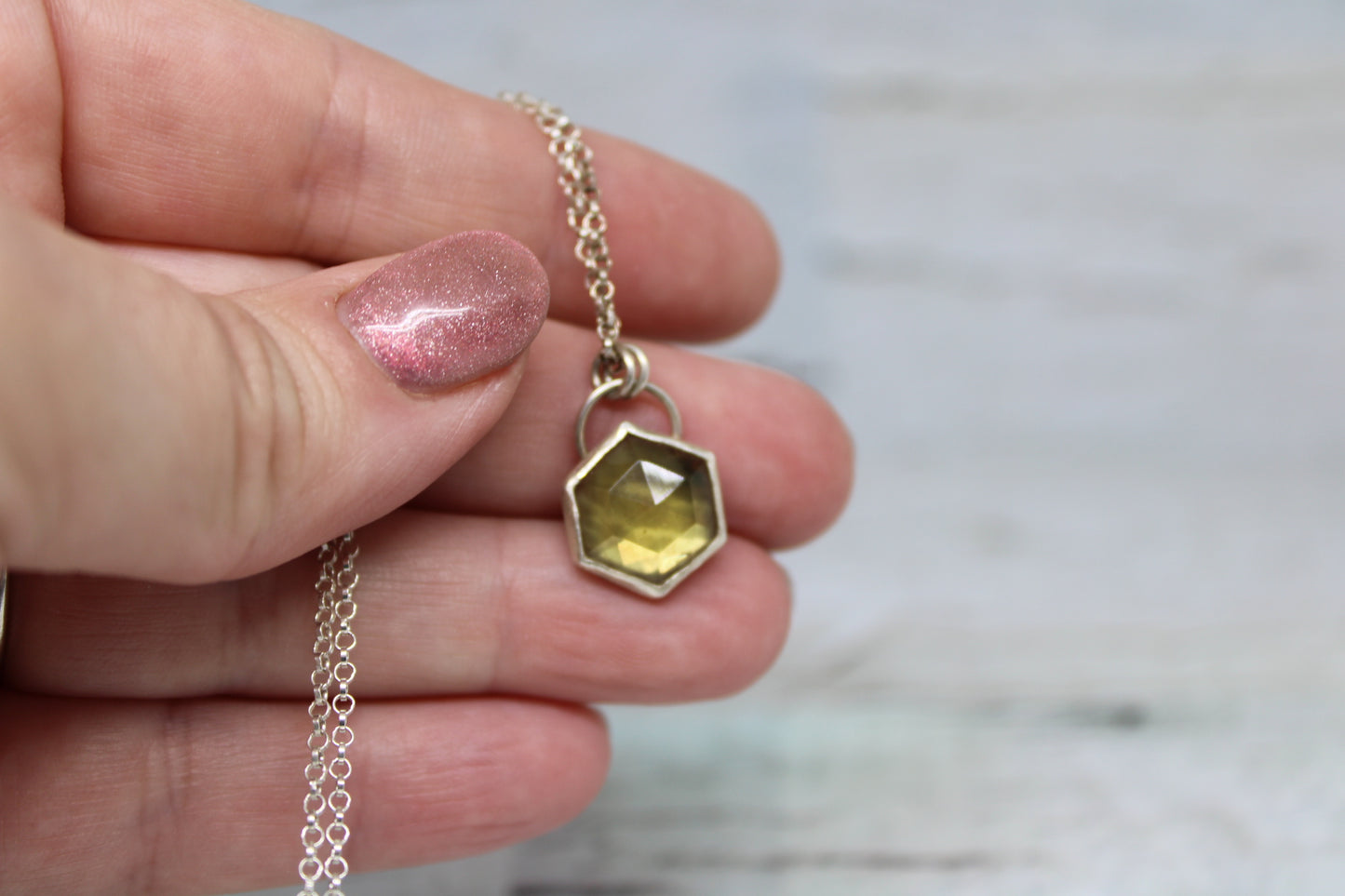 Colour Changing Zultanite Necklace