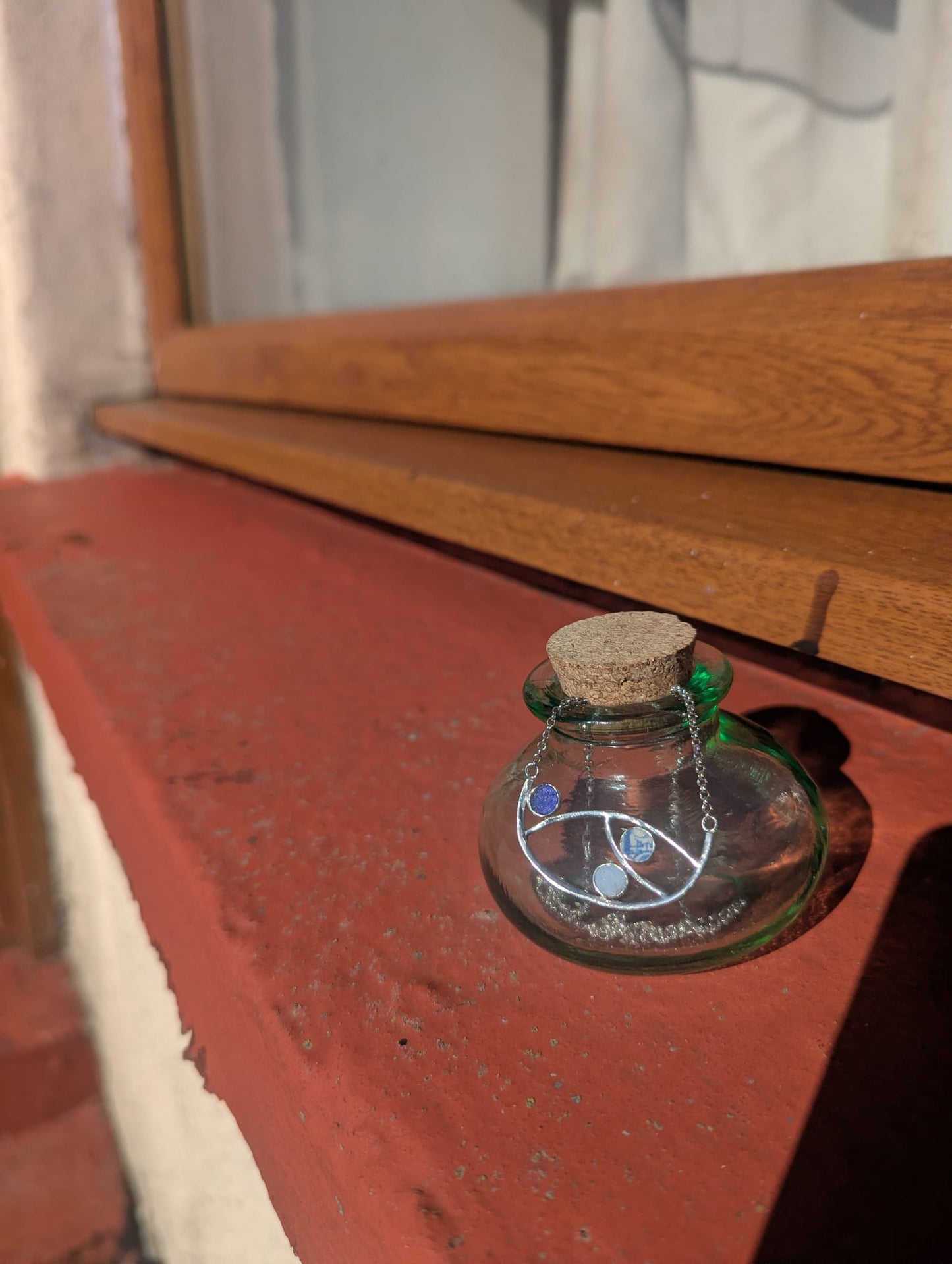 Abstract Sea Glass Necklace