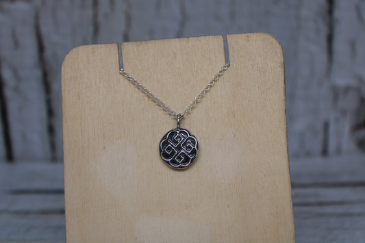 Fourfold Celtic Knot Necklace