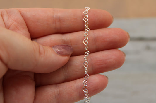 5mm Filigree Heart Chain