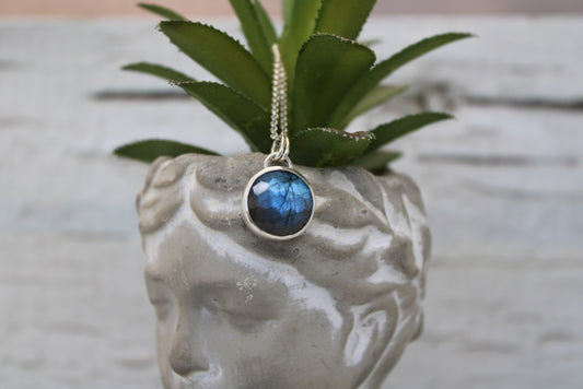 Honeycomb Labradorite Necklace