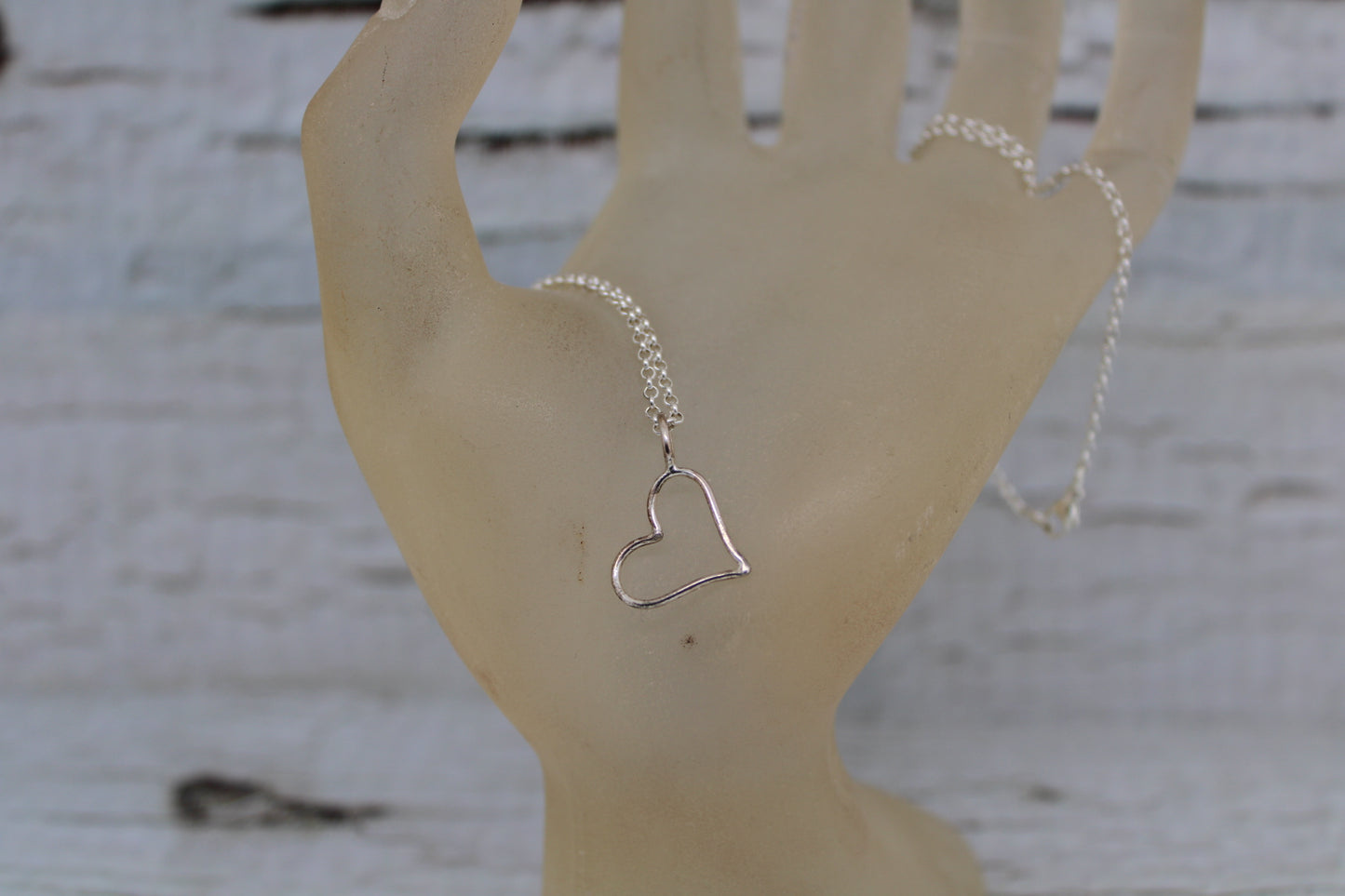 Open Heart Necklace