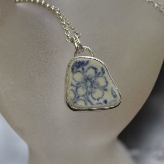 Sea Pottery Necklace