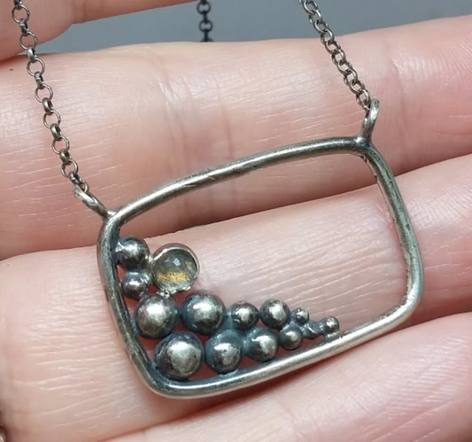 Labradorite Pebble Necklace