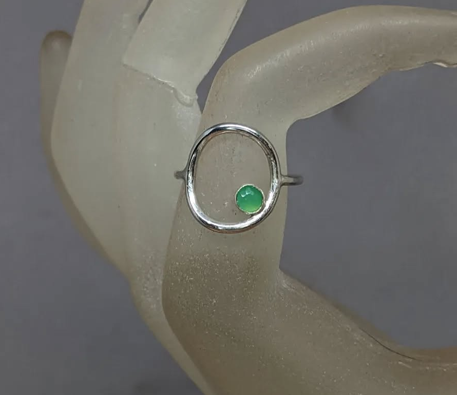 Chrysoprase Ring