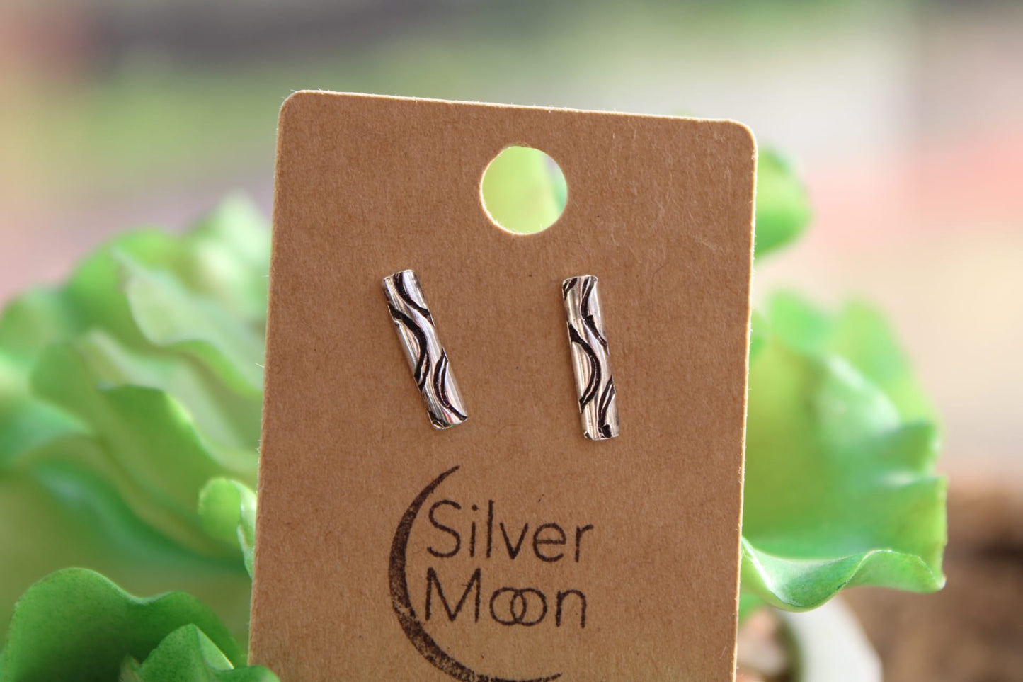 Patterned Bar Studs