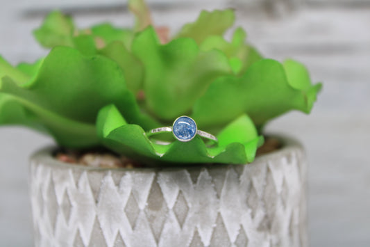 Blue Quartz Ring