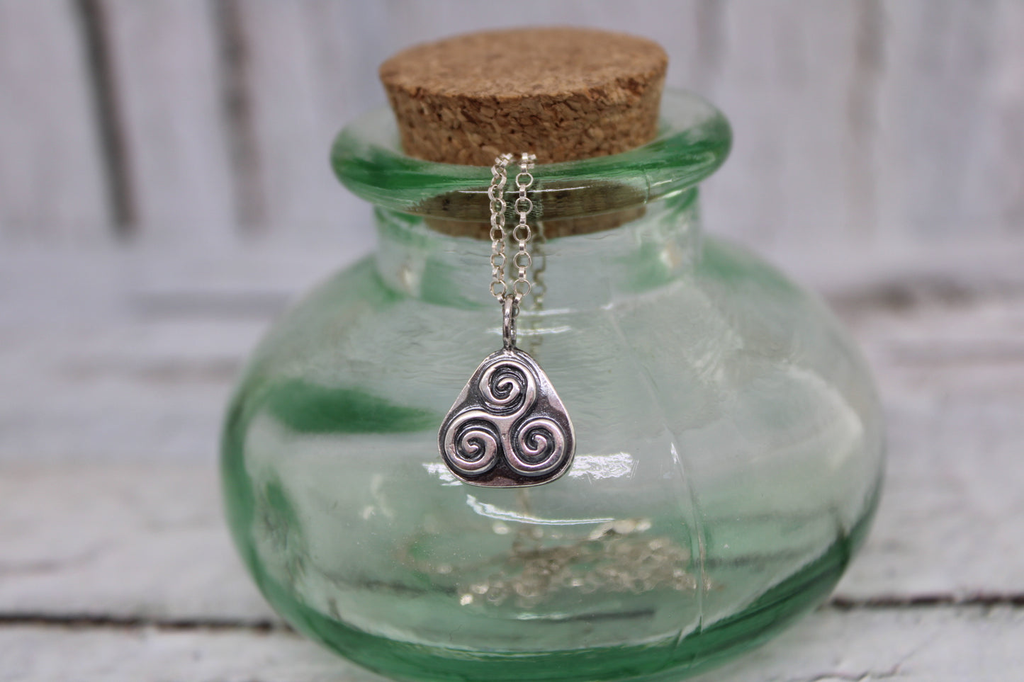 Celtic Spiral Necklace
