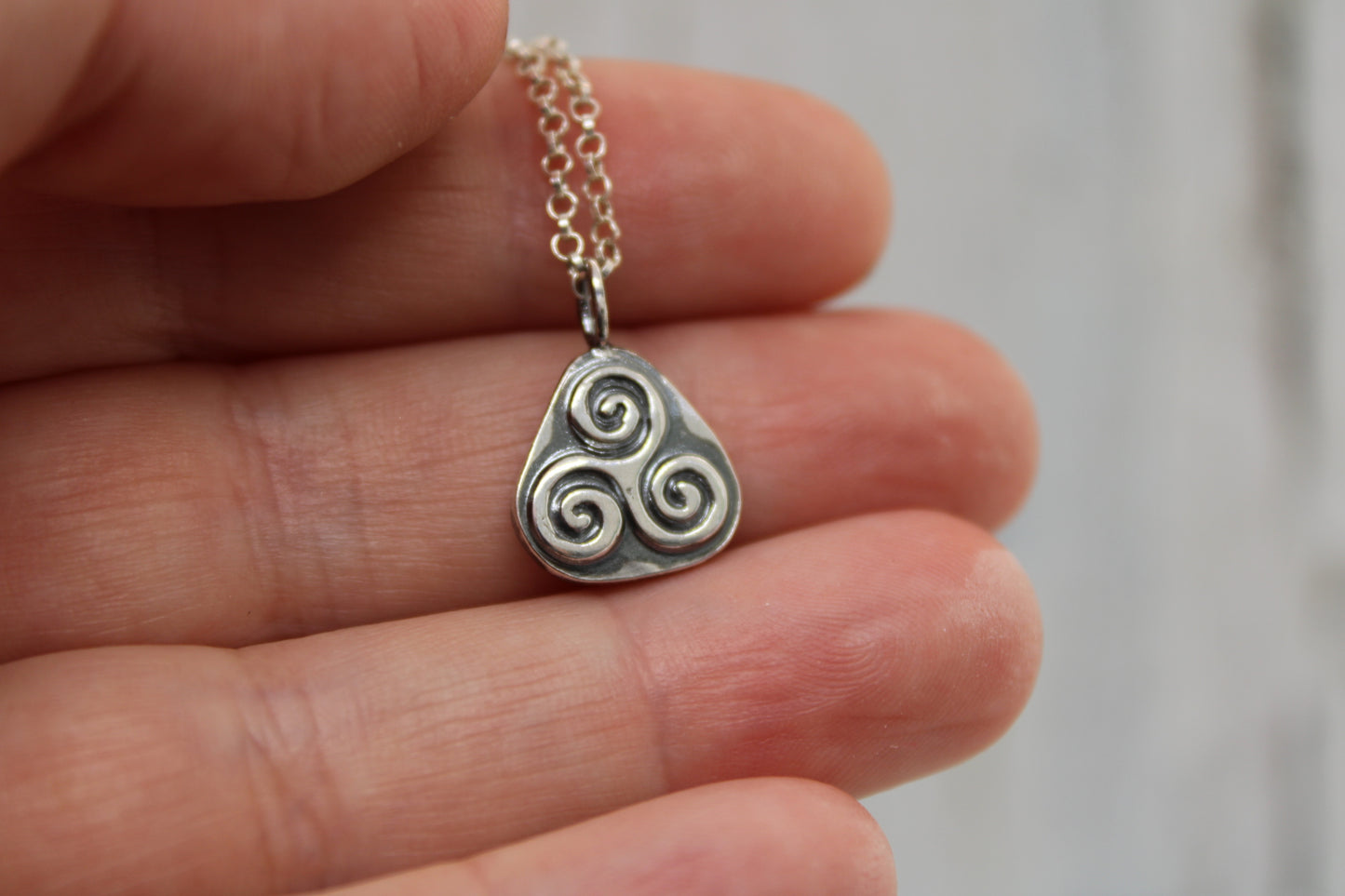 Celtic Spiral Necklace