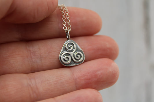Celtic Spiral Necklace