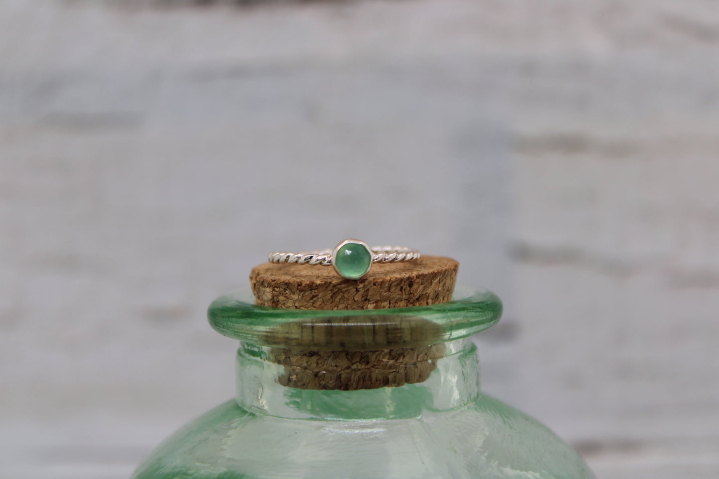 Chrysoprase Ring