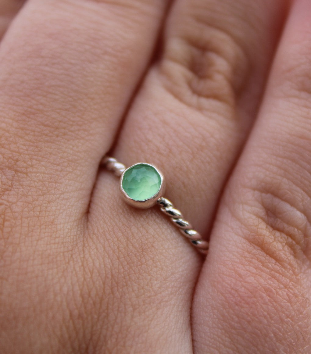 Chrysoprase Ring