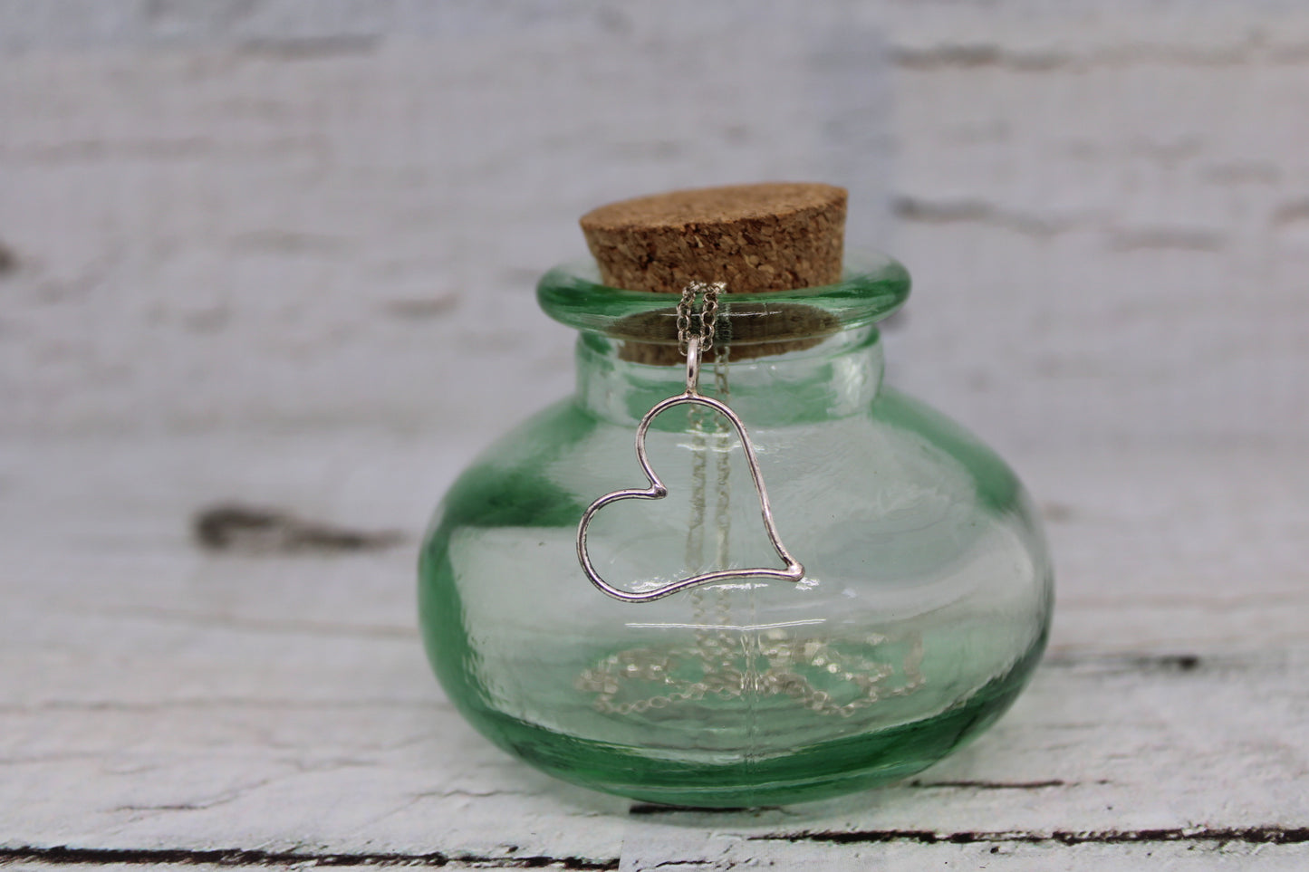 Open Heart Necklace