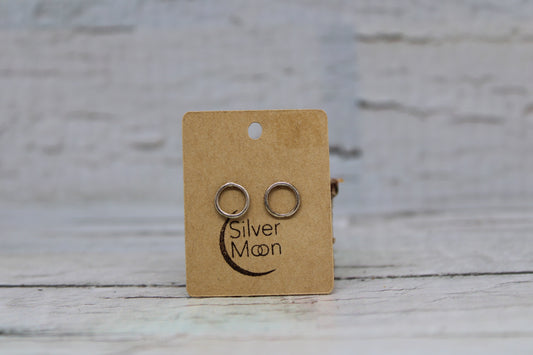 Open Circle Studs