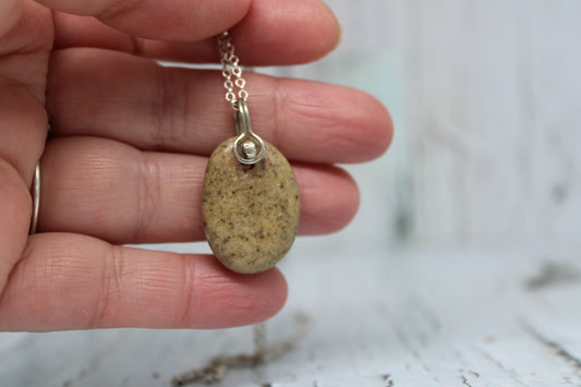 Smooth Pebble Necklace
