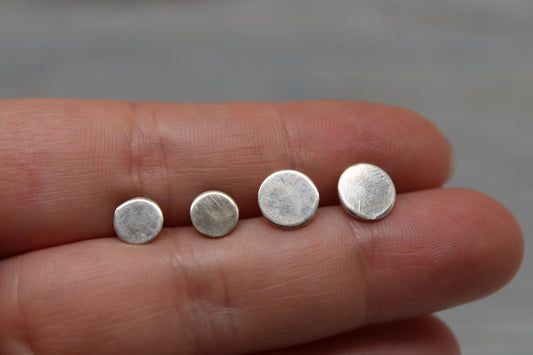 Polished Disc Studs