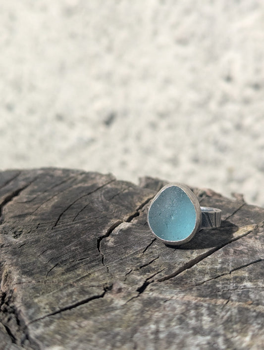 Teal Bubble Ring